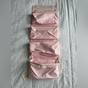 Pottery Barn Kids Canvas 4 Pocket Hanging Storage Pink NWT